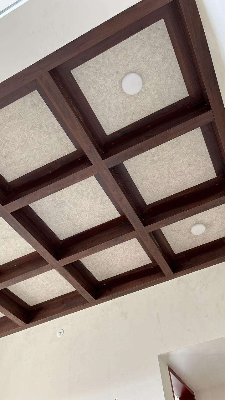 coffered ceiling